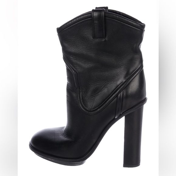 Gucci Leather Boots SZ 6 - Picture 1 of 13